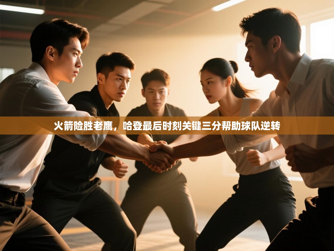 火箭险胜老鹰，哈登最后时刻关键三分帮助球队逆转  第2张